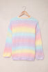 'Fiametta' Multicolour Drop Shoulder Cardigan - Celes Fashion